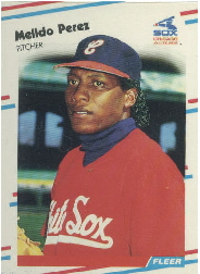 1988 Fleer Update Baseball Cards       019      Melido Perez